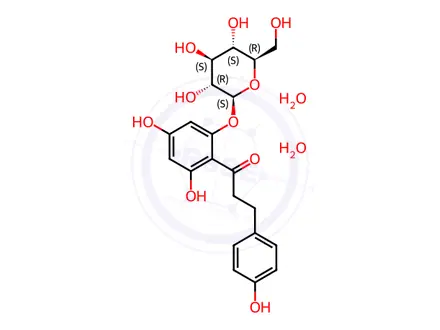 Chemical structure of Phlorizin dihydrate