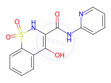 Chemical structure of Piroxicam EP Impurity B HCl