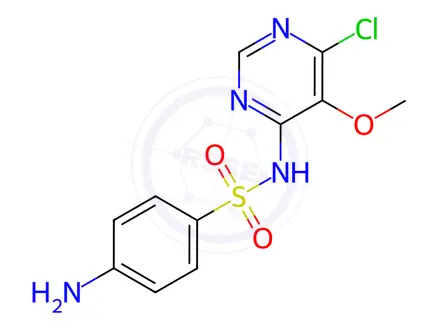 Chemical structure of Sulfadoxine Impurity 5