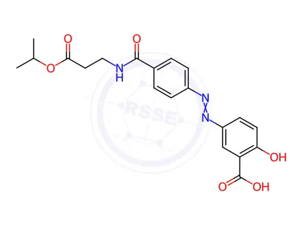 Chemical structure of Balsalazide Impurity 5