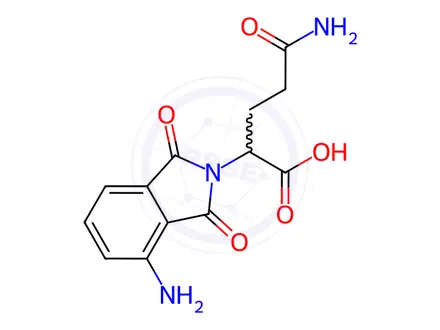 Chemical structure of Pomalidomide Impurity 1