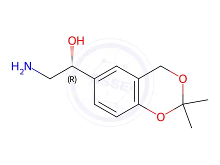 Chemical structure of Vilanterol Trifenatate Impurity 36