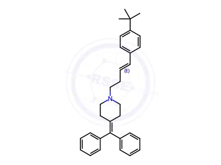 Chemical structure of Terfenadine-Impurity F