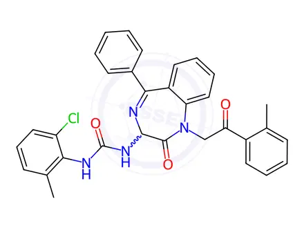 Chemical structure of YM 022 Impurity 59