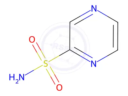 Chemical structure of Pyrazine-2-sulfonamide