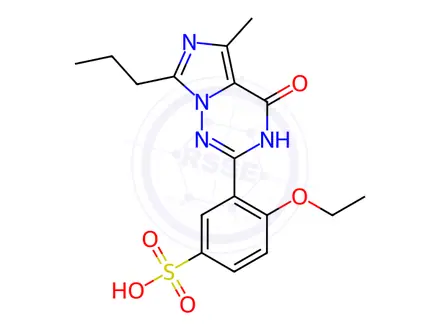Chemical structure of Vardenafil EP Impurity B
