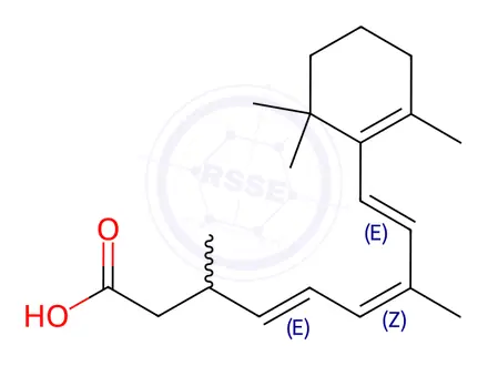 Chemical structure of Alitretinoin Impurity 8