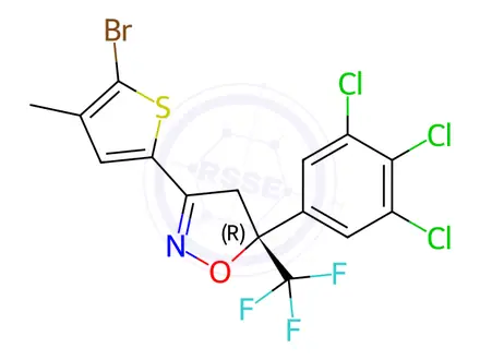Chemical structure of Lotilaner Impurity 78