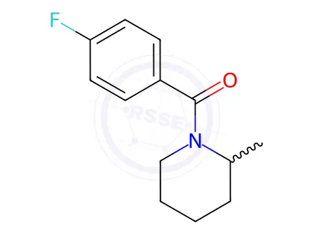 Chemical structure of (4-Fluorophenyl)(2-methylpiperidin-1-yl)methanone