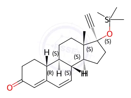 Chemical structure of Tibolone Impurity 12