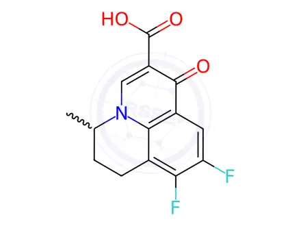 Chemical structure of Nadifloxacin Impurity 7