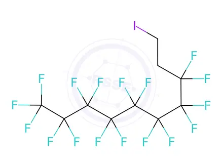 Chemical structure of 1-Iodo-1H,1H,2H,2H-Perfluorodecane