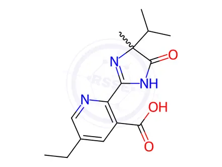 Chemical structure of Imazethapyr