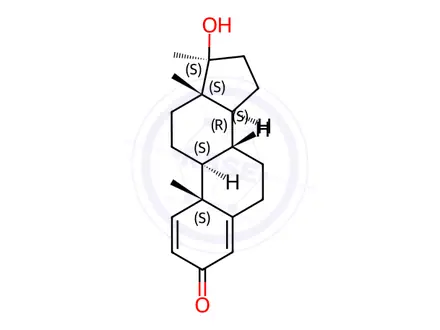Chemical structure of Methandrostenolone