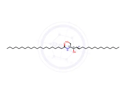 Chemical structure of C20 Ceramide Solution in Methanol