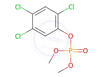 Chemical structure of Fenchlorphos Impurity 1 (Fenchlorphos oxon)