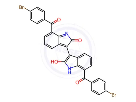 Chemical structure of Bromfenac Impurity 1