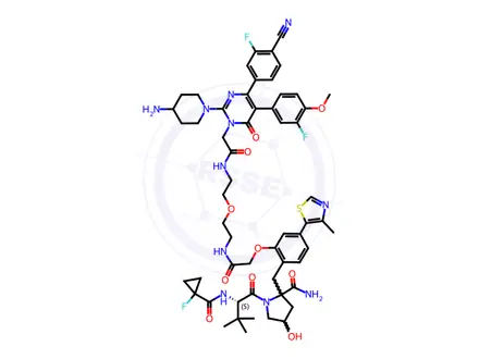 Chemical structure of Oxazepam Impurity 14