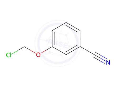 Chemical structure of 3-(Chloromethoxy)benzonitrile