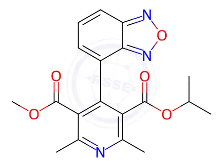Chemical structure of Isradipine-Impurity D (Hydrochloride Salt)