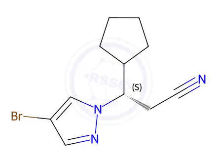 Chemical structure of Ruxolitinib Phosphate Impurity 15