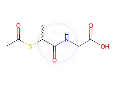 Chemical structure of Tiopronin Impurity 17