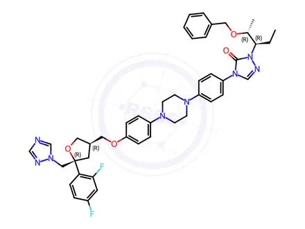 Chemical structure of Posaconazole Impurity 98
