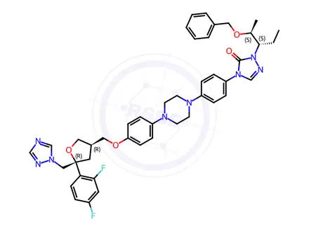 Chemical structure of Posaconazole Impurity 31