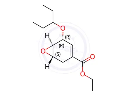 Chemical structure of Oseltamivir Phosphate Impurity 316