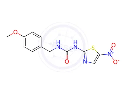 Chemical structure of o-Toluoyl-5-hydroxy Omeprazole Sulfide-d3