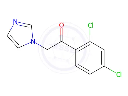 Chemical structure of Oxiconazole Related Compound C (HCl Salt)
