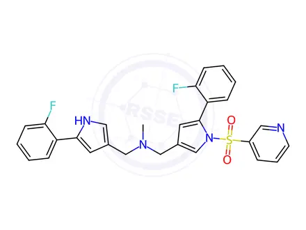 Chemical structure of Vonoprazan Impurity 18