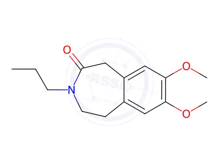 Chemical structure of Ivabradine related compound 3