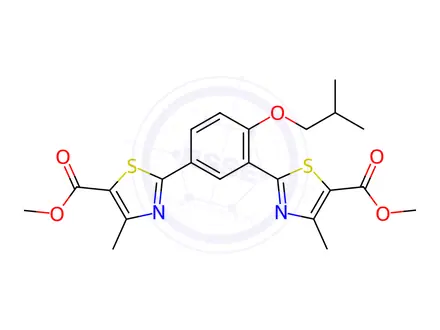 Chemical structure of Febuxostat Impurity 19