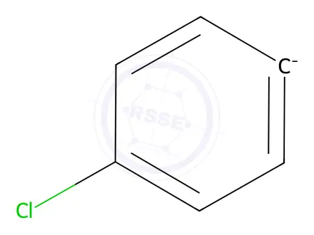 Chemical structure of 4-Chlorophenylmagnesium bromide