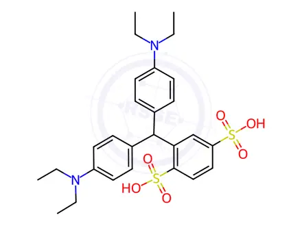 Chemical structure of Isosulfan Blue Impurity 1