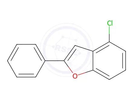Chemical structure of 4-Chloro-2-phenylbenzofuran