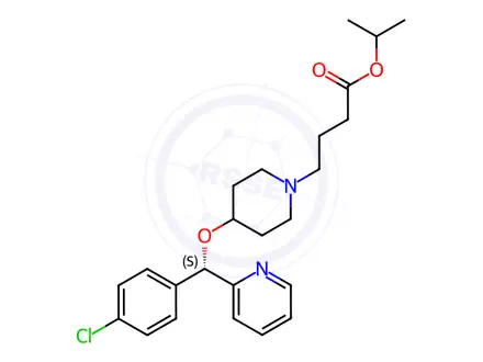 Chemical structure of Bepotastine Impurity 7 (Bepotastine Isopropyl Ester)
