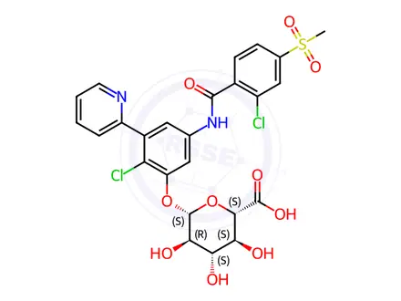 Chemical structure of Vismodegib M4