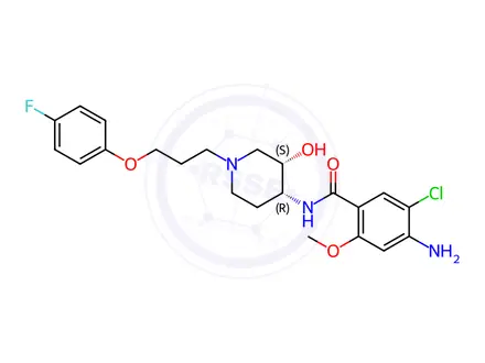 Chemical structure of Cisapride Impurity 12 (Cisapride EP Impurity E)