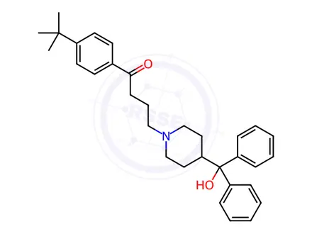 Chemical structure of Tefenadine EP Impurity A