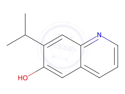 Chemical structure of 7-Isopropylquinolin-6-ol