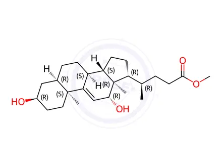 Chemical structure of Cholic Acid Impurity 92