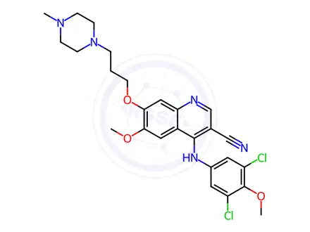 Chemical structure of Bosutinib Impurity 33