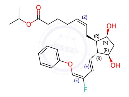 Chemical structure of Tafluprost Impurity 14