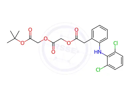 Chemical structure of Aceclofenac Impurity 21