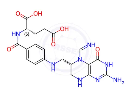 Chemical structure of Folic Acid Impurity 35