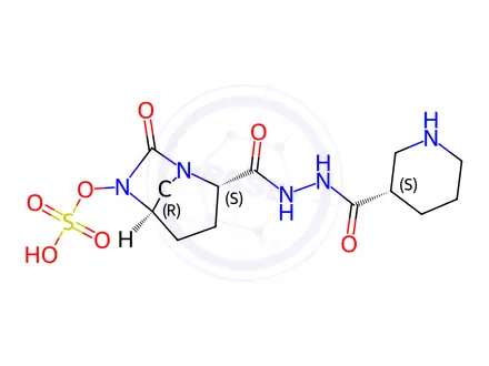 Chemical structure of Zidebactam Impurity 2