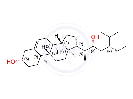 Chemical structure of Stigmasterol Impurity 8