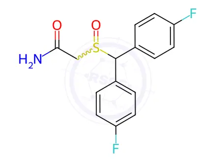 Chemical structure of Bisfluoromodafinil